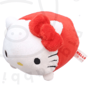 Hello Kitty peluche talla S Sanrio Characters (9cm) lying down - Pig Rabbit Shop Kpop store Spain