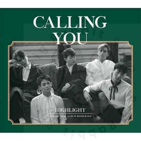 Highlight mini album vol.1 - Calling you - Pig Rabbit Shop Kpop store Spain