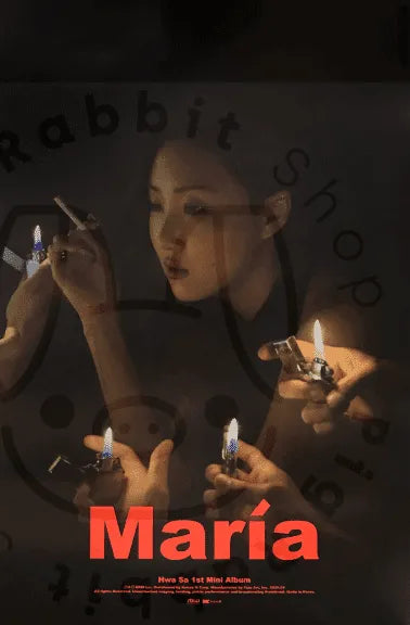 Hwa Sa Mini Album Vol. 1 - María [ c ] poster - Pig Rabbit Shop Kpop store Spain