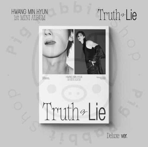 HWANG MIN HYUN 1st MINI ALBUM - Truth or Lie (Deluxe Ver.) - Pig Rabbit Shop Kpop store Spain