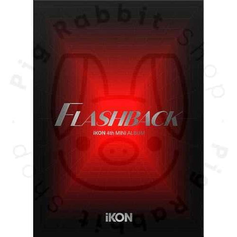 iKON 4th Mini Album -FLASHBACK (PHOTOBOOK Ver.) - Pig Rabbit Shop Kpop store Spain