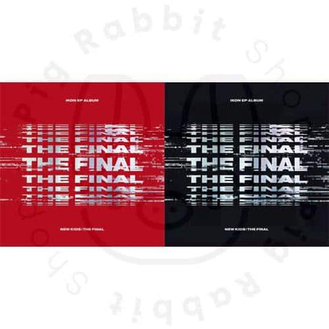 iKON EP Album - NEW KIDS : THE FINAL - Pig Rabbit Shop Kpop store Spain