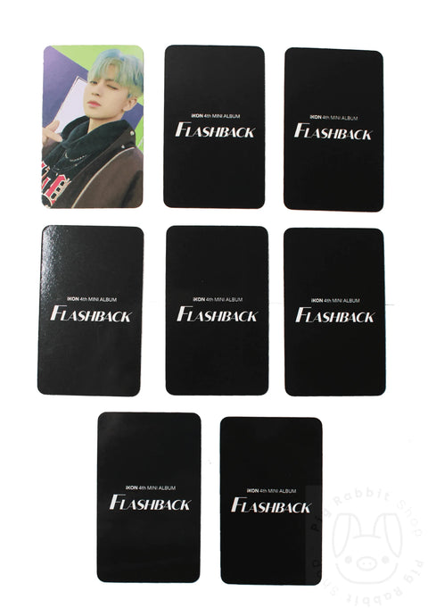 IKON Mini Album Vol. 4 - FLASHBACK Preorder photocard - Pig Rabbit Shop Kpop store Spain