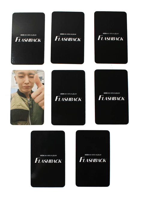 IKON Mini Album Vol. 4 - FLASHBACK Preorder photocard - Pig Rabbit Shop Kpop store Spain