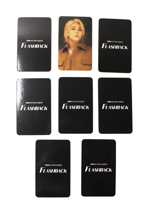 IKON Mini Album Vol. 4 - FLASHBACK Preorder photocard - Pig Rabbit Shop Kpop store Spain