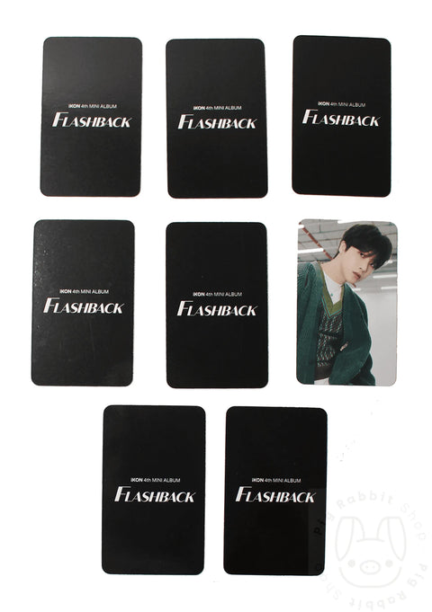 IKON Mini Album Vol. 4 - FLASHBACK Preorder photocard - Pig Rabbit Shop Kpop store Spain