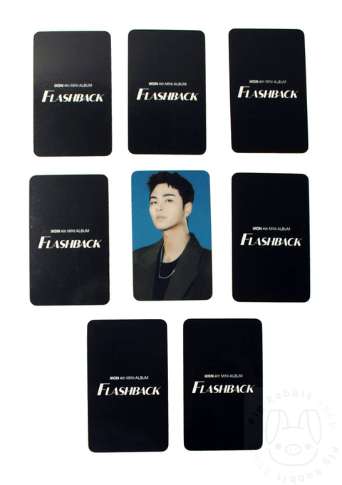 IKON Mini Album Vol. 4 - FLASHBACK Preorder photocard - Pig Rabbit Shop Kpop store Spain