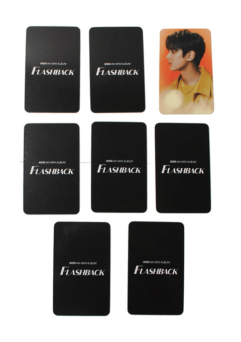 IKON Mini Album Vol. 4 - FLASHBACK Preorder photocard - Pig Rabbit Shop Kpop store Spain
