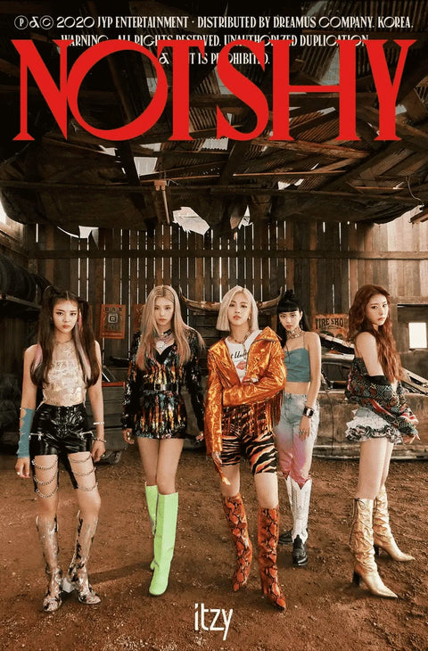 ITZY Album - Not Shy - Pig Rabbit Shop Kpop store Spain