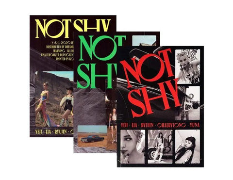 ITZY Album - Not Shy - Pig Rabbit Shop Kpop store Spain