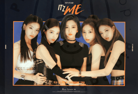 ITZY - It'z me [ b ] poster - Pig Rabbit Shop Kpop store Spain