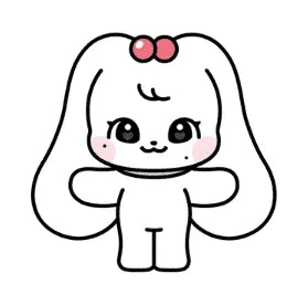 IVE - CHARACTER PLUSH DOLL MINIVE OFFICIAL MD - Pig Rabbit Shop Kpop store Spain