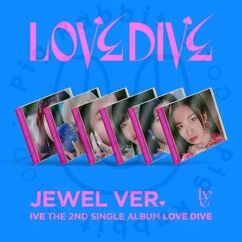 IVE Single Album Vol. 2 - LOVE DIVE (Jewel Ver.) (Limited Edition) - Pig Rabbit Shop Kpop store Spain
