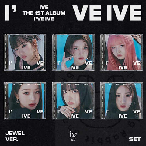 IVE THE 1ST ALBUM - I've IVE (Jewel Ver.) [ RANDOM VER.] - Pig Rabbit Shop Kpop store Spain