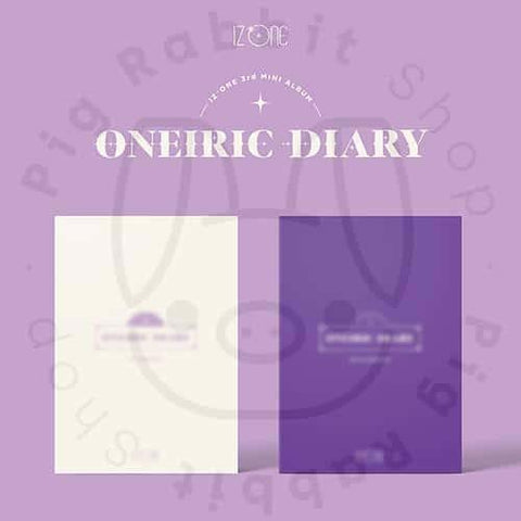 IZ*ONE Mini Album Vol.3 - Oneiric Diary - Pig Rabbit Shop Kpop store Spain