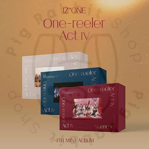 IZ*ONE Mini Album Vol.4 - One-reeler / Act IV - Pig Rabbit Shop Kpop store Spain