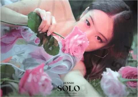 Jennie - Solo double sided poster - Pig Rabbit Shop Kpop store Spain