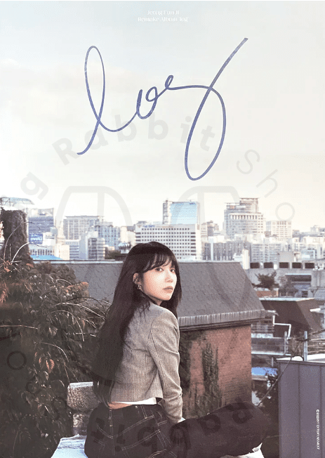 JEONG EUNJI REMAKE ALBUM LOG (SPECIAL LOG VER.) POSTER - Pig Rabbit Shop Kpop store Spain