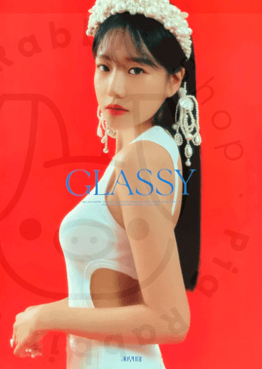 Jo Yuri - Glassy [ a ] poster - Pig Rabbit Shop Kpop store Spain