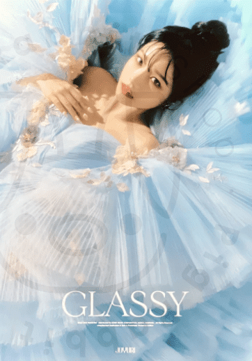 Jo Yuri - Glassy [ b ] poster - Pig Rabbit Shop Kpop store Spain