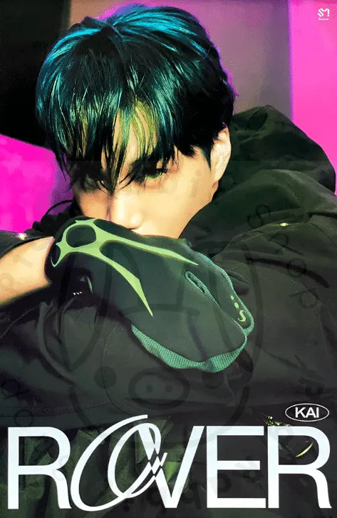 KAI - 3RD MINI ALBUM (ROVER) SLEEVE VER. A POSTER - Pig Rabbit Shop Kpop store Spain