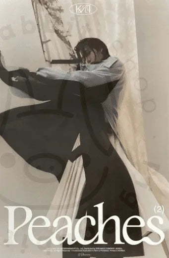 Kai - Peaches [ peaches ] poster - Pig Rabbit Shop Kpop store Spain