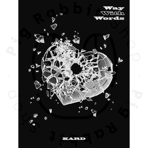 KARD Single Album Vol.1 - Way With Words - Pig Rabbit Shop Kpop store Spain