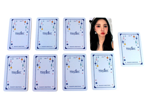 KEP1ER – 2023 Season’s Greetings Preorder photocard - Pig Rabbit Shop Kpop store Spain