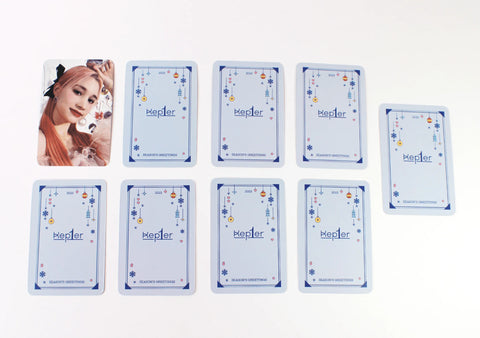 KEP1ER – 2023 Season’s Greetings Preorder photocard - Pig Rabbit Shop Kpop store Spain