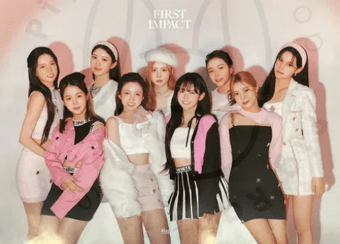 KEP1ER - First impact [ 2 ] poster - Pig Rabbit Shop Kpop store Spain