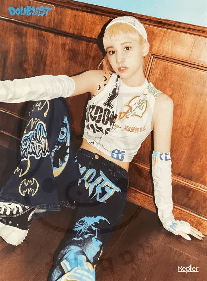 Kep1er Mini Album Vol. 2 - DOUBLAST [ Huening Bahiyyih ] poster - Pig Rabbit Shop Kpop store Spain