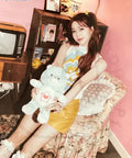 Póster de Xiaoting de Kep1er versión Doublast, decoración retro, álbum K-Pop coleccionable