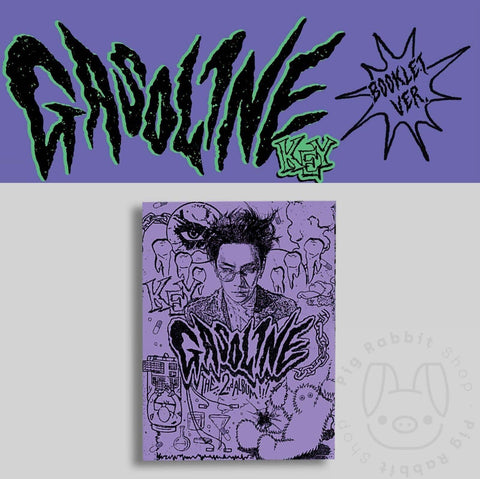 Key THE 2nd ALBUM - Gasoline - Pig Rabbit Shop Kpop store Spain