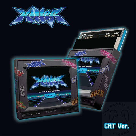 Key The 2nd Album Repackage - Killer (CRT Ver.) - Pig Rabbit Shop Kpop store Spain