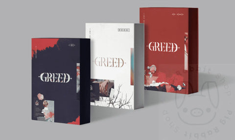 KIM WOO SEOK Solo Album Vol.1 - GREED - Pig Rabbit Shop Kpop store Spain
