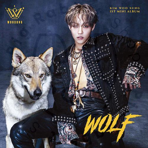 Kim Woo Sung Mini Album Vol.1 - WOLF - Pig Rabbit Shop Kpop store Spain