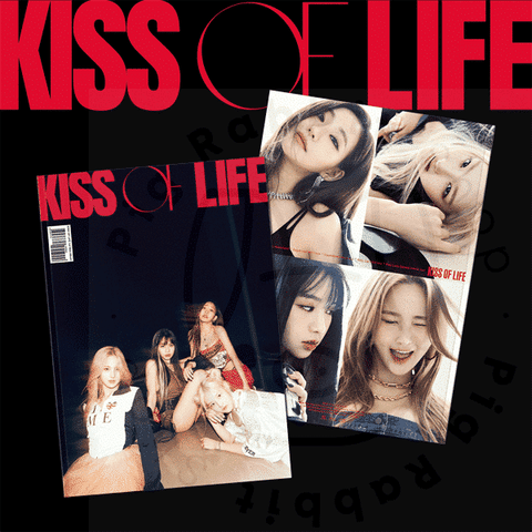 KISS OF LIFE 1st Mini Album - KISS OF LIFE - Pig Rabbit Shop Kpop store Spain