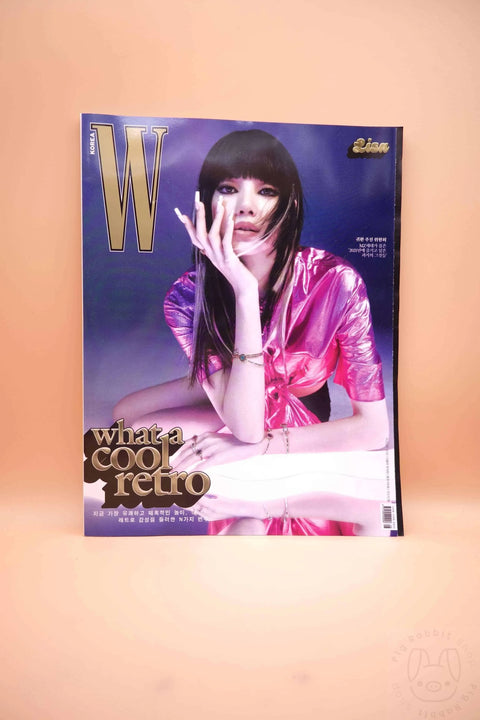 LALISA BLACKPINK REVISTA WKOREA AGOSTO 2021 - Pig Rabbit Shop Kpop store Spain