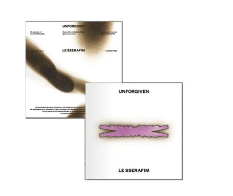 LE SSERAFIM 1st Studio Album - UNFORGIVEN (COMPACT Ver.) - Pig Rabbit Shop Kpop store Spain