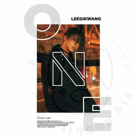 Lee Gi Kwang mini album vol.1 - One - Pig Rabbit Shop Kpop store Spain