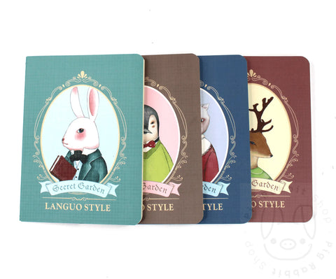 Libreta Pequeña SECRET GARDEN (Random) Design By Languo - Pig Rabbit Shop Kpop store Spain