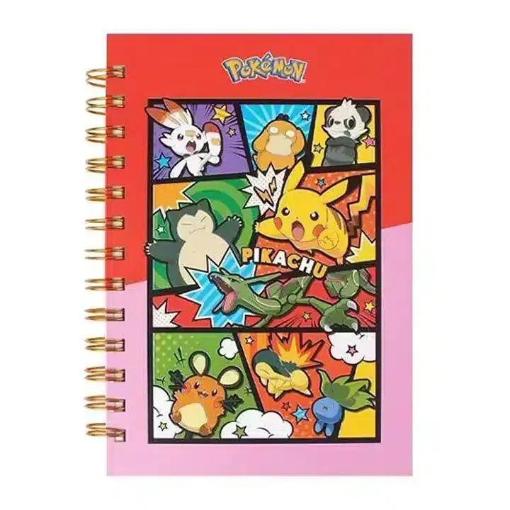 LIBRETA POKEMON ROJO Y ROSA A5 – Pig Rabbit Shop