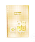 Libreta Summikko Gurashi A5 Espiral Cofee Interior a rayas - Pig Rabbit Shop Kpop store Spain