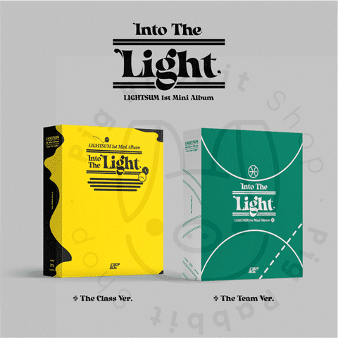 LIGHTSUM 1st Mini Album - Into The Light - Pig Rabbit Shop Kpop store Spain