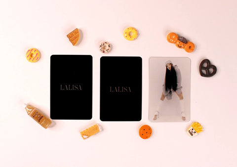 LISA 1st SINGLE ALBUM - LALISA Preorder Photorcard - Pig Rabbit Shop Kpop store Spain