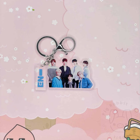 Llavero ENHYPEN v1 - Pig Rabbit Shop Kpop store Spain