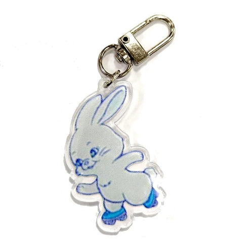LLAVERO NEWJEANS CONEJO BLANCO - Pig Rabbit Shop Kpop store Spain