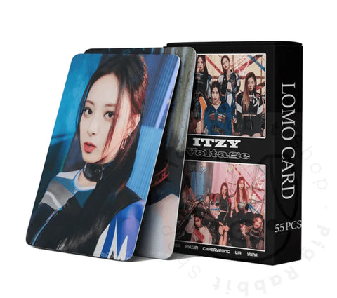 LOMOCARDS 54pcs ITZY Voltage - Pig Rabbit Shop Kpop store Spain