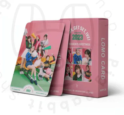 LOMOCARDS 54pcs IVE Ready, get set, ive! - Pig Rabbit Shop Kpop store Spain