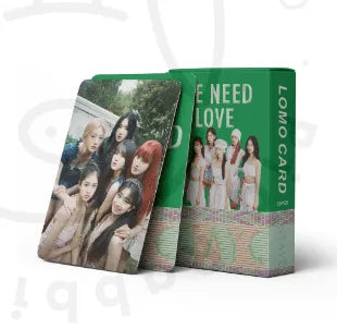 LOMOCARDS 54pcs STAYC we need love - Pig Rabbit Shop Kpop store Spain